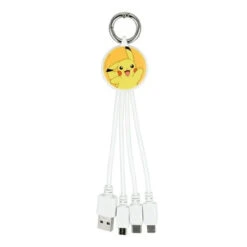 Pokemon Center Original Multiple Charging Cable Pikachu