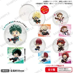 Bushi Road Creative My Hero Academia Capsule! Ver. Figure Collection 8pcs Complete Box