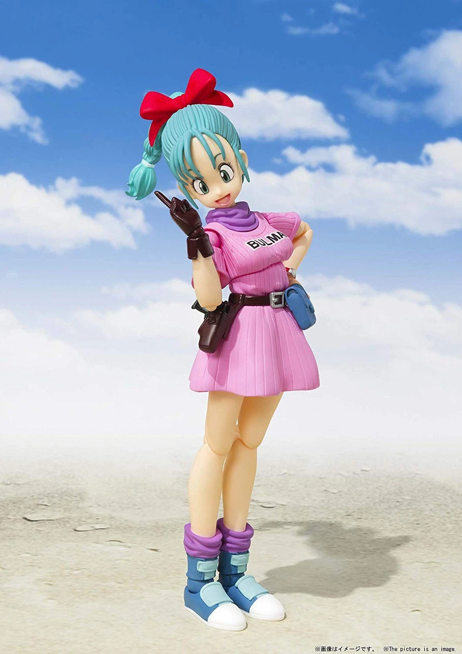 Bandai S.H. Figuarts Bulma -Beginning Of A Great Adventure- Figure (Dragon Ball) 7 Bandai S.H. Figuarts Bulma -Beginning Of A Great Adventure- Figure (Dragon Ball) - Image 7
