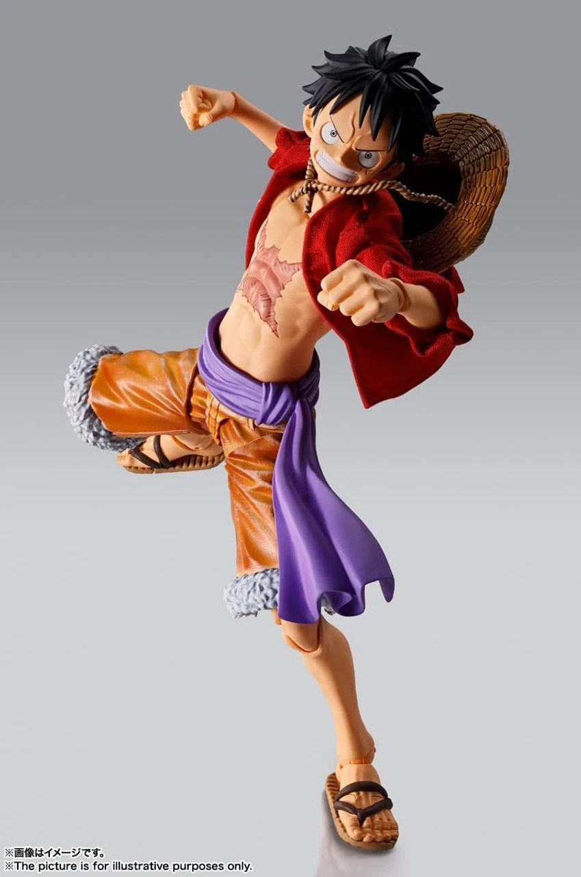 Bandai IMAGINATION WORKS Monkey D. Luffy Figure (One Piece) 6 Bandai IMAGINATION WORKS Monkey D. Luffy Figure (One Piece) - Image 6