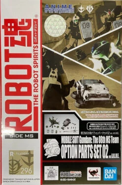 Bandai Robot Spirits (Side MS) Gundam The 08th MS Team Optional Parts Set 02 Ver. A.N.I.M.E. -Model Toys 4573102632968 313dc1d60f2189581cf45f6cd26ddece 42383.1653621710