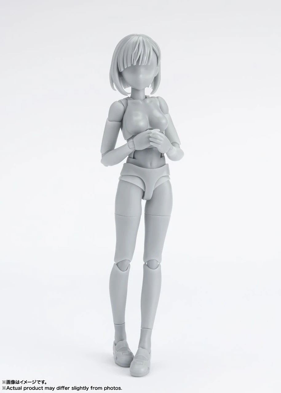 Bandai S.H. Figuarts Body-chan School Life Edition DX SET Figure (Gray Color Ver.) 5 Bandai S.H. Figuarts Body-chan School Life Edition DX SET Figure (Gray Color Ver.) - Image 5