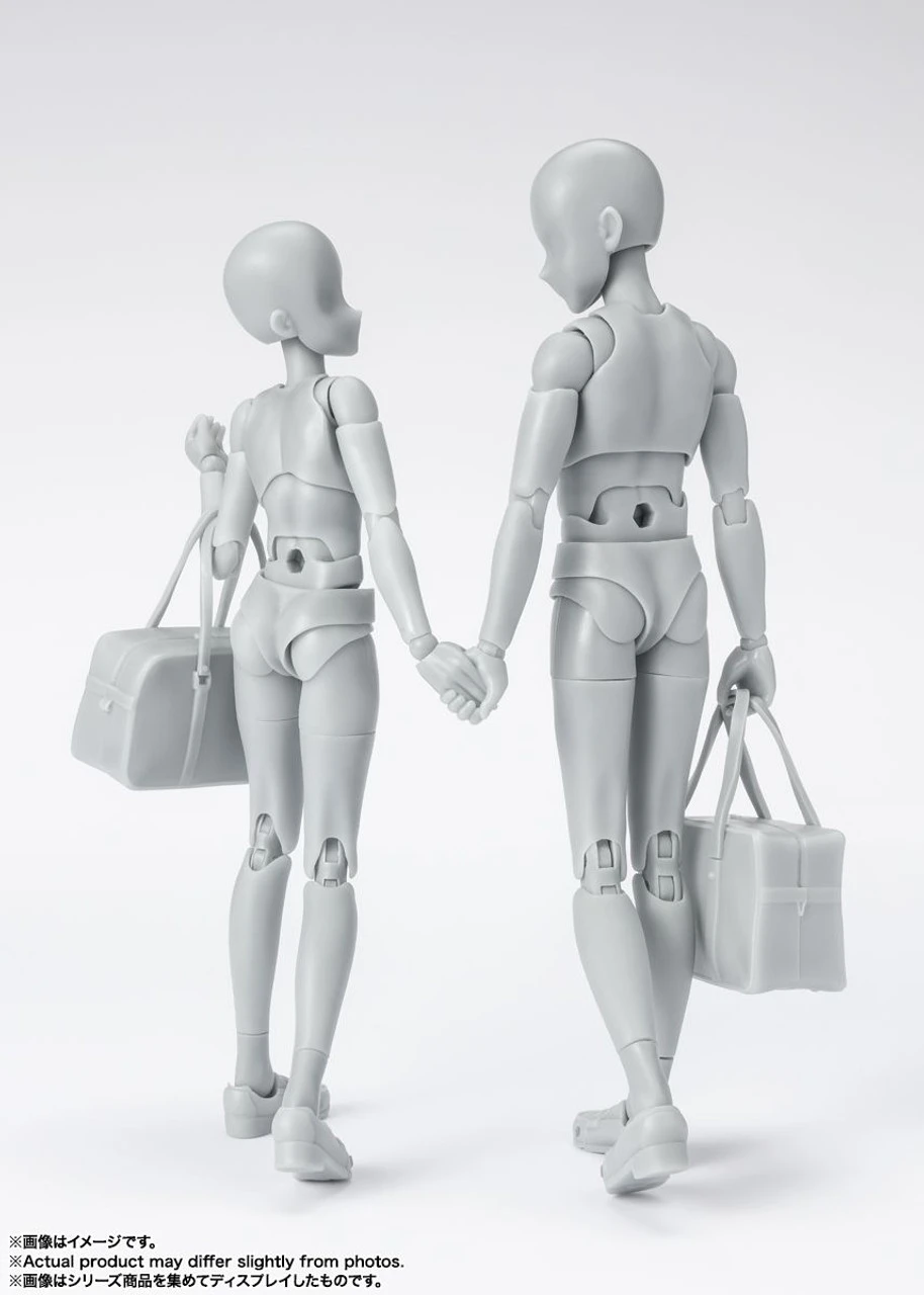 Bandai S.H. Figuarts Body-chan School Life Edition DX SET Figure (Gray Color Ver.) 9 Bandai S.H. Figuarts Body-chan School Life Edition DX SET Figure (Gray Color Ver.) - Image 9