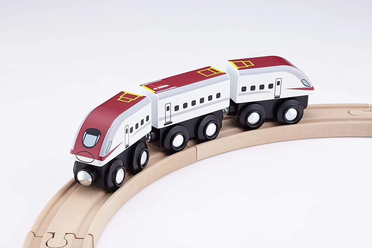 Popondetta MOK-002 Moku (Wooden) TRAIN Series E6 Shinkansen Komachi 5 Popondetta MOK-002 Moku (Wooden) TRAIN Series E6 Shinkansen Komachi - Image 5