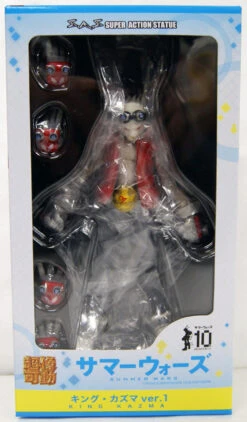Medicos Super Action Statue King Kazma Ver. 1 Figure (Summer Wars)