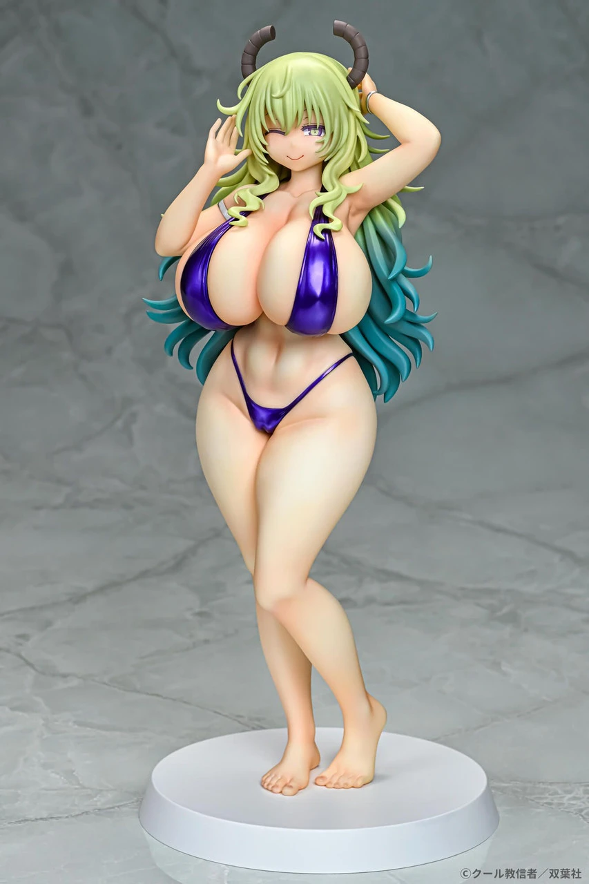 Q-six Lucoa Bikini Style 1/7 Figure (Miss Kobayashi's Dragon Maid) 1 Q-six Lucoa Bikini Style 1/7 Figure (Miss Kobayashi's Dragon Maid)