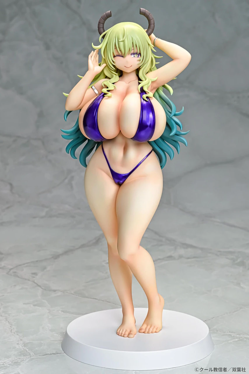 Q-six Lucoa Bikini Style 1/7 Figure (Miss Kobayashi's Dragon Maid) 3 Q-six Lucoa Bikini Style 1/7 Figure (Miss Kobayashi's Dragon Maid) - Image 3