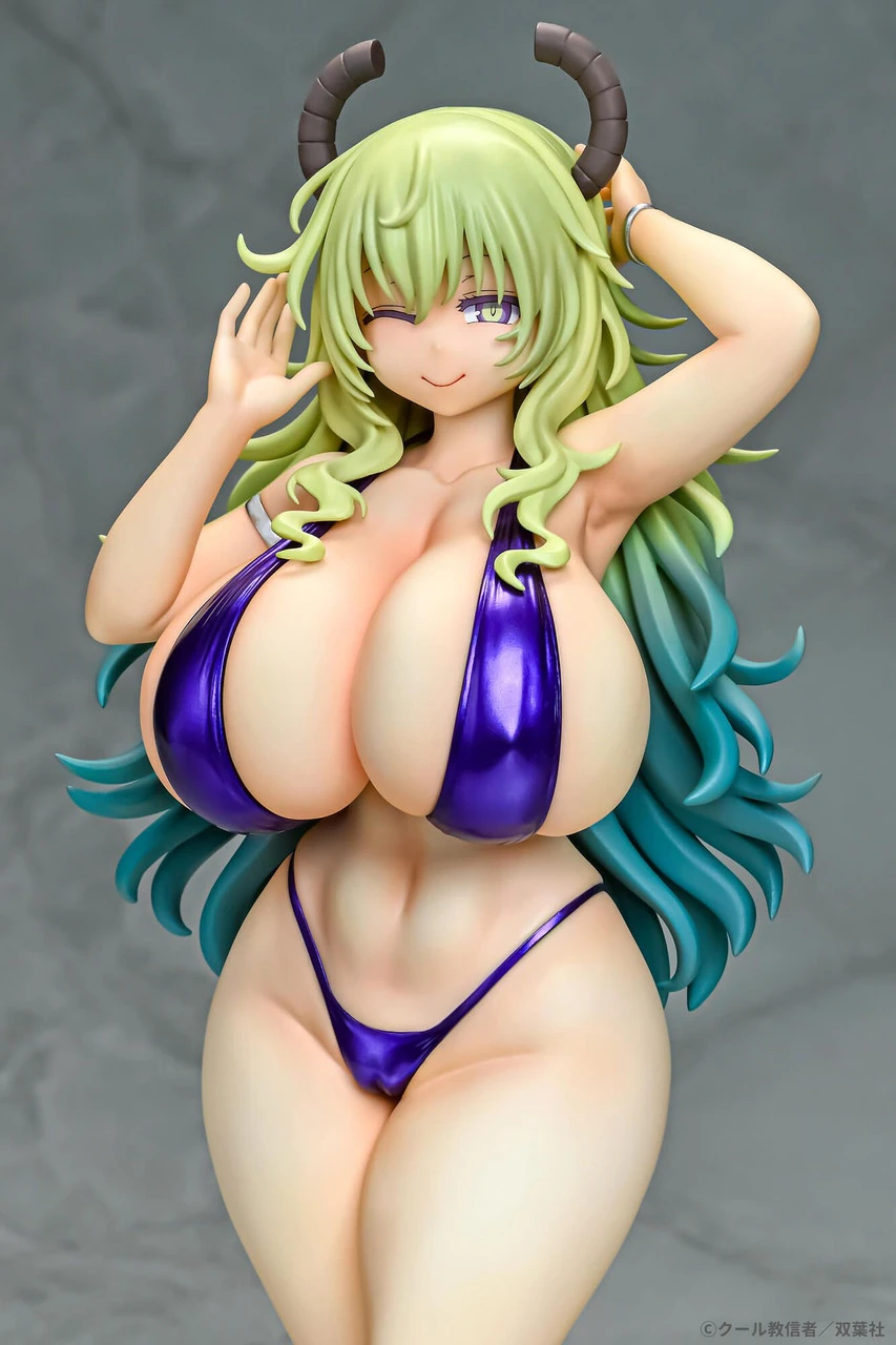 Q-six Lucoa Bikini Style 1/7 Figure (Miss Kobayashi's Dragon Maid) 16 Q-six Lucoa Bikini Style 1/7 Figure (Miss Kobayashi's Dragon Maid) - Image 16