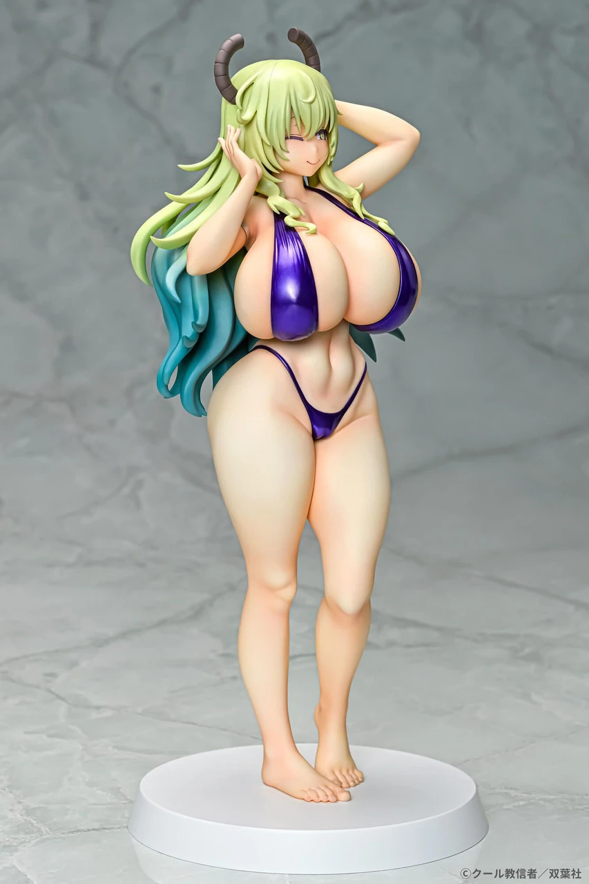 Q-six Lucoa Bikini Style 1/7 Figure (Miss Kobayashi's Dragon Maid) 7 Q-six Lucoa Bikini Style 1/7 Figure (Miss Kobayashi's Dragon Maid) - Image 7