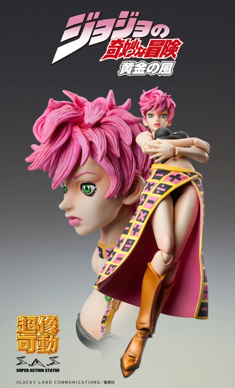 Medicos Super Action Statue Trish Una Figure (JoJo's Bizarre Adventure: Golden Wind) 3 Medicos Super Action Statue Trish Una Figure (JoJo's Bizarre Adventure: Golden Wind) - Image 3