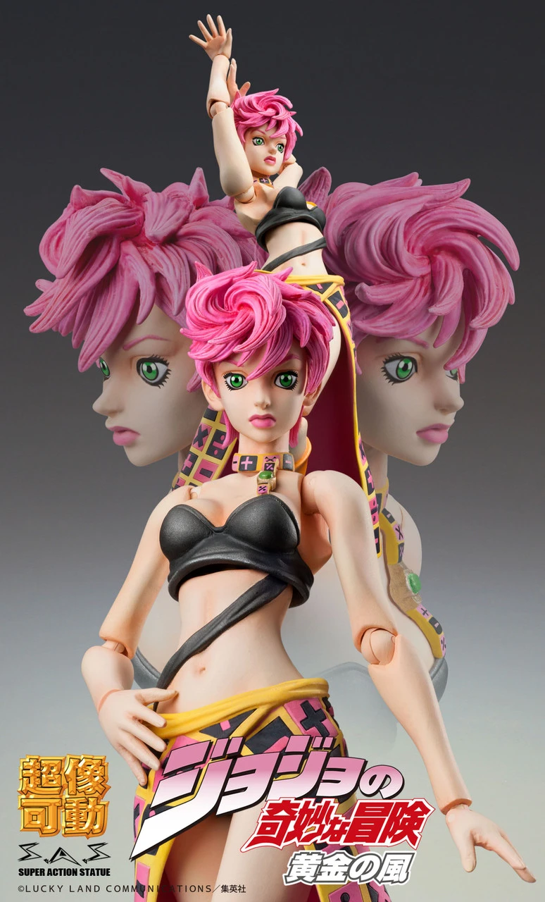 Medicos Super Action Statue Trish Una Figure (JoJo's Bizarre Adventure: Golden Wind) 2 Medicos Super Action Statue Trish Una Figure (JoJo's Bizarre Adventure: Golden Wind) - Image 2