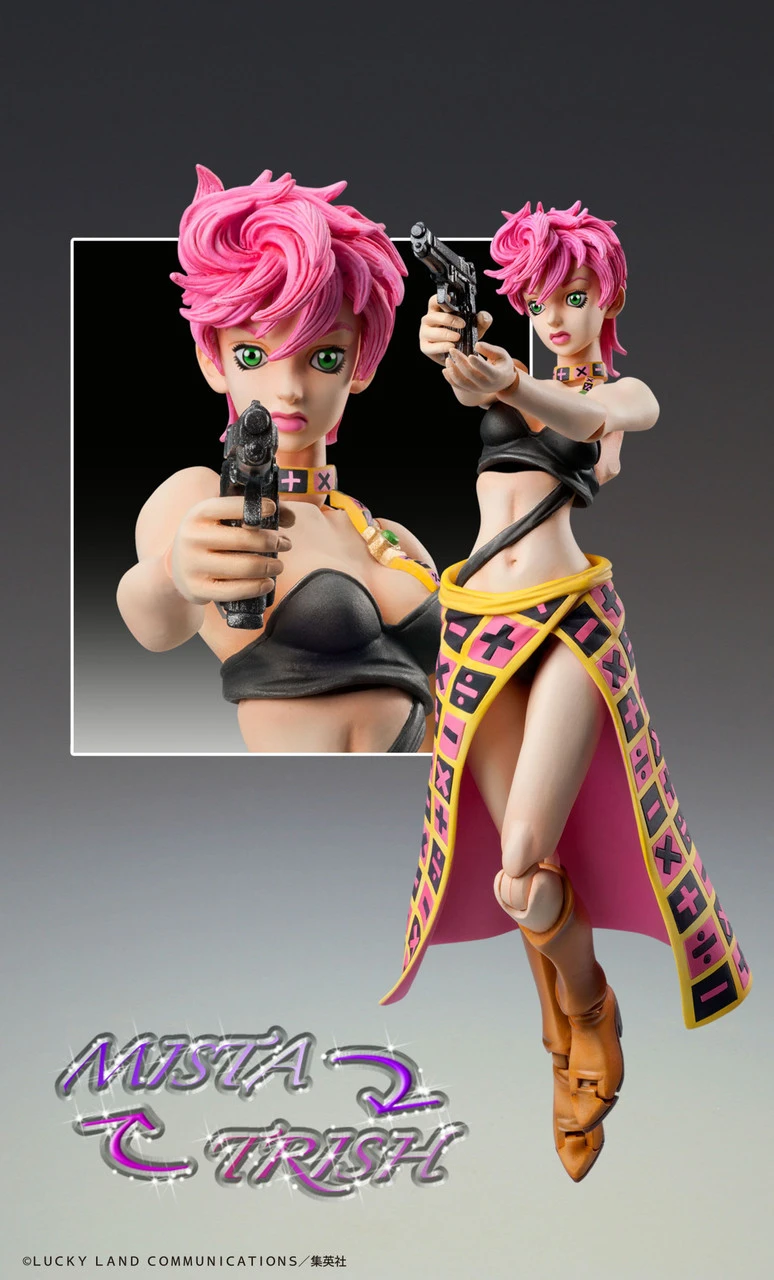 Medicos Super Action Statue Trish Una Figure (JoJo's Bizarre Adventure: Golden Wind) 5 Medicos Super Action Statue Trish Una Figure (JoJo's Bizarre Adventure: Golden Wind) - Image 5