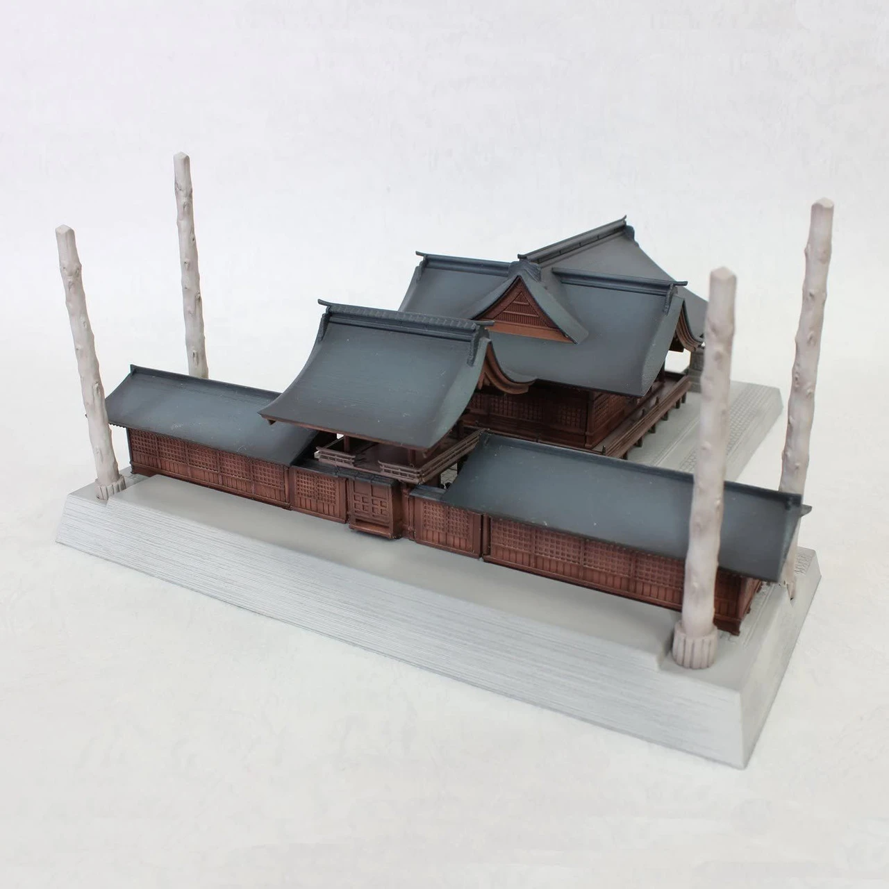 Plum 1/150 Plastic Kit PP037 Suwa Taisha Shrine Akimiya In Nagano (N Scale) 4 Plum 1/150 Plastic Kit PP037 Suwa Taisha Shrine Akimiya In Nagano (N Scale) - Image 4