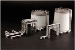 Plum Plastic Kit PP079 Industrial Area A Storage Tank (Non-Scale) -Model Toys 4582362383084 ce61548f9f789a6fb60c27d0b0c65a7e 49140.1610437234