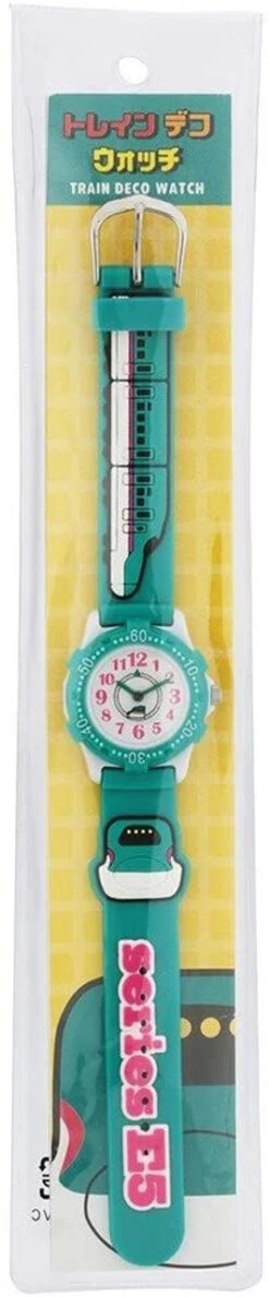 Train Deco Watch For Kids Series E5 Shinkansen Hayabusa 5 Train Deco Watch For Kids Series E5 Shinkansen Hayabusa -Model Toys 4582363796159 068c2c6768fe9e5c9cf532cfdf69e3e1 55613.1627440825