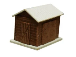 Advance 0009 Small Wooden Warehouse Assembly Kit 2 Sets (Z Scale)