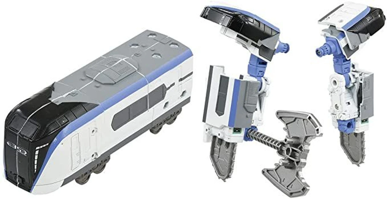 Takara Tomy Pla-Rail Shinkansen Transformation Robot Zailiner E353 Azusa 1 Takara Tomy Pla-Rail Shinkansen Transformation Robot Zailiner E353 Azusa