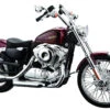 Aoshima Skynet 04408 Harley-Davidson XL 1200V SeventyTwo Red 1/12 Finished Model