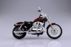 Aoshima Skynet 04408 Harley-Davidson XL 1200V SeventyTwo Red 1/12 Finished Model -Model Toys 4905083104408 4 02252.1517551988