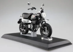 Aoshima SKYNET 1/12 Honda Monkey 125 '22 Pearl Shining Black Finished Model