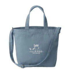 Pokemon Center Original Monpoke X Lee Canvas Mother's Tote Bag (Denim Blue)