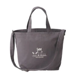 Pokemon Center Original Monpoke X Lee Canvas Mother's Tote Bag (Gray)