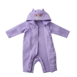 Pokemon Center Original Monpoke Hooded Coverall Gift Set Gengar -Model Toys 4905179330100 6236f221aa5306f2a3308ef487c57f6a 48028.1696562897