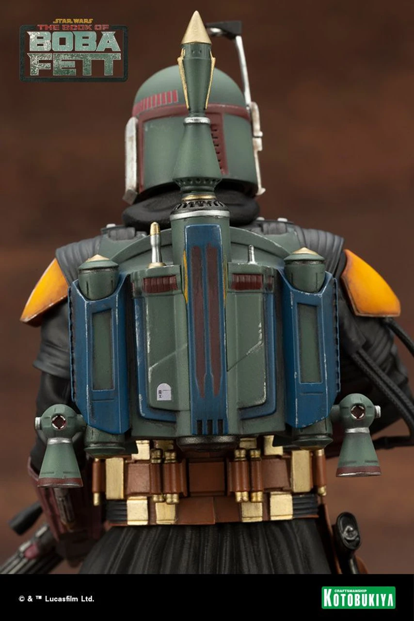 Kotobukiya ARTFX+ Boba Fett 1/10 Easy Assembly Kit (Star Wars) 11 Kotobukiya ARTFX+ Boba Fett 1/10 Easy Assembly Kit (Star Wars) - Image 11