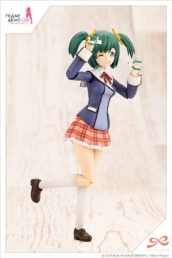 Kotobukiya 1/10 Sousai Shoujo Teien Bukiko Kotobuki Wakaba Girl's High School Winter Uniform Plastic Model