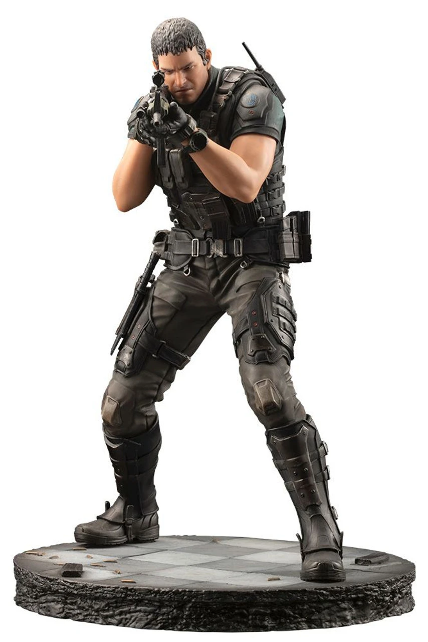 Kotobukiya ARTFX Chris Redfield Renewal Package 1/6 Figure (Resident Evil: Vendetta) 1 Kotobukiya ARTFX Chris Redfield Renewal Package 1/6 Figure (Resident Evil: Vendetta)
