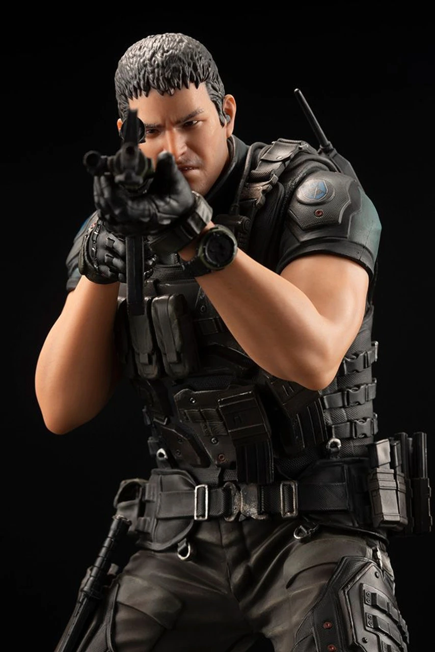 Kotobukiya ARTFX Chris Redfield Renewal Package 1/6 Figure (Resident Evil: Vendetta) 9 Kotobukiya ARTFX Chris Redfield Renewal Package 1/6 Figure (Resident Evil: Vendetta) - Image 9