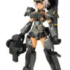 Kotobukiya Frame Arms Girl Gourai-Kai [Black] With FGM148 Type Anti-tank Missile Plastic Model