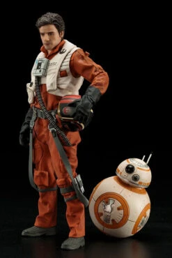 Kotobukiya SW122 ARTFX+ Poe Dameron & BB-8 Set Of 2 Figures (Star Wars The Force Awakens) -Model Toys 49340549032833 93798.1509412141