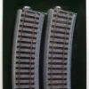 Kato 2-270 490mm (19 1/4') Radius 22.5 Curve Track R490-22.5 (4 Pcs.) (HO Scale)