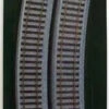 Kato 2-230 670mm (26 3/8') Radius 22.5 Curve Track R670-22.5 (4 Pcs.) (HO Scale)