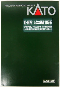 Kato 10-1572 Shinano Railway Series 115 Shonan/Yokosuka Color 6 Cars Set (N Scale) -Model Toys 4949727676241 9e3957facc3c4655048600a7048cec67 94627.1624009004