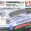 Kato 20-876 UNITRACK Variation Set V16 Double Track Outer Loop Set (N Scale)