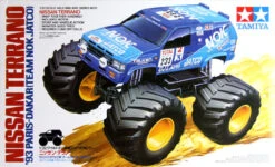 Tamiya 17011 Mini 4WD Nissan Terrano '93 Paris Dakar Team Nok Jatco 1/32