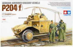 Tamiya 32413 German Armored Railway Vehicle 204(f) 1/35 Scale Kit