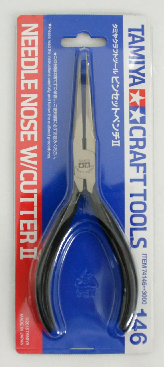 Tamiya 74146 Needle Nose W/Cutter II 1 Tamiya 74146 Needle Nose W/Cutter II