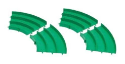 Tamiya 95491 Mini 4WD Japan Cup Junior Circuit Curve Section Green 4pcs