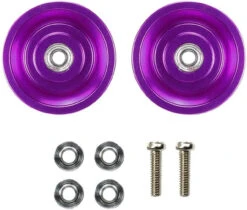 Tamiya 95541 Mini 4WD HG 19mm Tapered Aluminum Ball-Race Rollers (Ringless/Purple) -Model Toys 4950344955411 82722b30bcc8f365b04f4b0e32b653c5 08687.1591950538