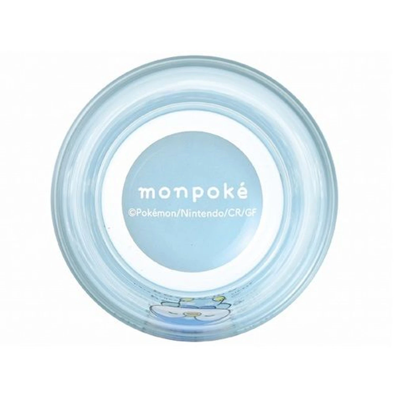 Pokemon Center Original Monpoke Glass Piplup (Blue) 2 Pokemon Center Original Monpoke Glass Piplup (Blue) - Image 2