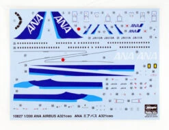Hasegawa 10827 ANA All Nippon Airways Airbus A321ceo 1/200 Scale Kit -Model Toys 4967834108271 3 42149.1535439122