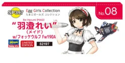 Hasegawa SP397 Egg Girls Collection No. 08 1/20 Rei Hazumi W/ Focke-Wulf Fw 190 Non-scale Kit -Model Toys 49678345219718 59418.1550651109
