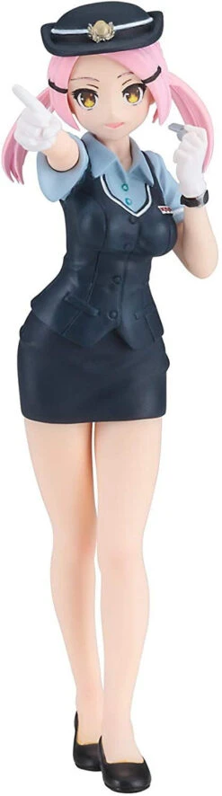 Hasegawa 1/12 Egg Girls Collection No.13 Rio Asaka Conductor Resin Figure Kit