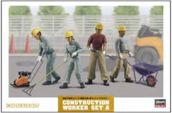 Hasegawa 1/35 Construction Workers Set A Plastic Model -Model Toys 4967834660038 1 05823.1623134347