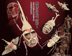 Fujimi Research Series Beetle & Stag Beetle Pure Titans Ver. Plastic Model (Attack On Titan) -Model Toys 4968728171715 b19efffb6c44057861548466ffff1c7a 02707.1695192834