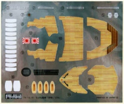 Fujimi TK20 Chibi-maru Kantai Fleet IJN BattleShip Hyuga Non-Scale Kit -Model Toys 4968728422022 c 07466.1461123344