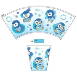SK JAPAN Pokemon Melamine Tumbler Piplup